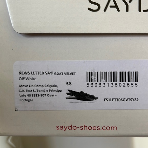 Saydo Women’s Lightweight Comfy Sandals Off White Size 38 (US 7.5 -8) - Picture 4 of 12